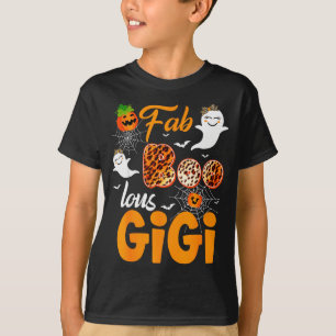 Luipaard Fab Boo Lous Gigi Soky Halloween Kostuum  T-shirt