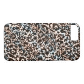luipaard, fashioneerbaar, gevlekt, bruin, beige, h Case-Mate iPhone case (Achterkant (Horizontaal))