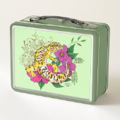 Luipaard Geel Gecko Groen (Achterkant)