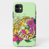 Luipaard Geel Gecko Groen Case-Mate iPhone Case (Achterkant)