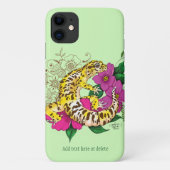 Luipaard Geel Gecko Groen Case-Mate iPhone Case (Achterkant)