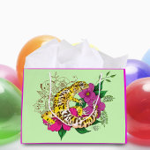 Luipaard Geel Gecko Groen Groot Cadeauzakje