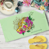 Luipaard Geel Gecko Groen Strandlaken