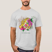 Luipaard Geel Gecko Groen T-shirt (Voorkant)