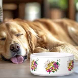 Luipaard Geel Gecko Groen Voerbakje