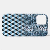 Luipaard geometrisch, dierlijke huid ontwerp. Case-Mate iPhone case (Achterkant (horizontaal))