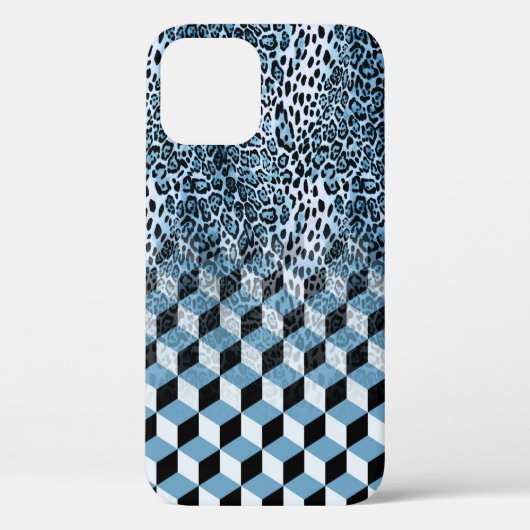 Luipaard geometrisch, dierlijke huid ontwerp. Case-Mate iPhone case (Achterkant)