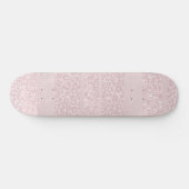 Luipaard Glitter Strepen Glam 10 Persoonlijk Skateboard (Horizontaal)