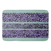 Luipaard Glitter Strepen Glam 3 Badmat (Voorkant)