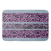 Luipaard Glitter Strepen Glam 4 Badmat (Voorkant)