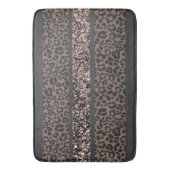 Luipaard Glitter Strepen Glam 6 Badmat (Voorkant Verticaal)