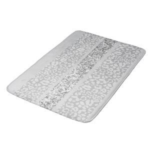 Luipaard Glitter Strepen Glam 7 Badmat