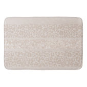 Luipaard Glitter Strepen Glam 8 Badmat (Voorkant)
