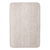 Luipaard Glitter Strepen Glam 8 Badmat (Voorkant Verticaal)