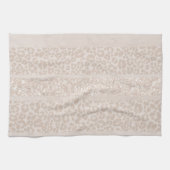 Luipaard Glitter Strepen Glam 8 Theedoek (Horizontaal)