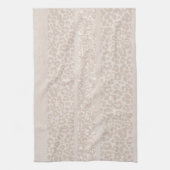 Luipaard Glitter Strepen Glam 8 Theedoek (Verticaal)