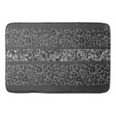 Luipaard Glitter Strepen Glam 9 Badmat (Voorkant)
