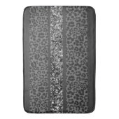 Luipaard Glitter Strepen Glam 9 Badmat (Voorkant Verticaal)