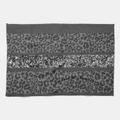 Luipaard Glitter Strepen Glamour 9 Theedoek (Horizontaal)