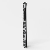 Luipaard Grijs en Lichtgrijze Print Case-Mate iPhone Case (Achterkant/links)