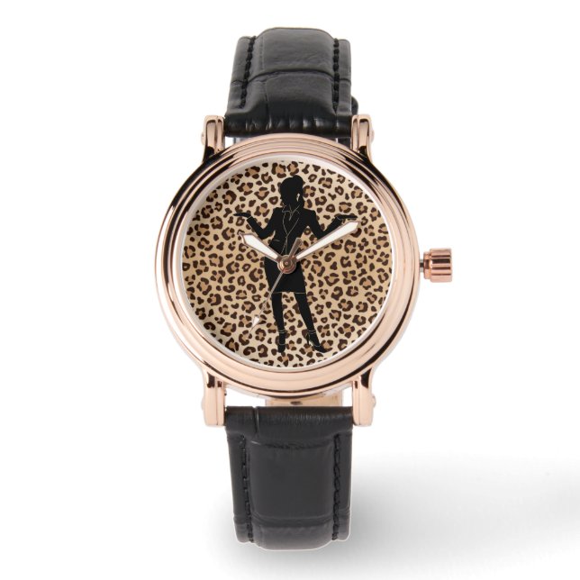 "Luipaard" Horloge (Voorkant)