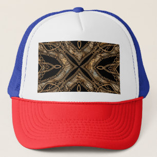 Luipaard Huid & Ketting Sieraden Trucker Pet