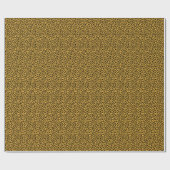 luipaard huidpatroon cadeaupapier (Vlak)