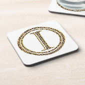 luipaard I Bier Onderzetter (Linkerzijde)