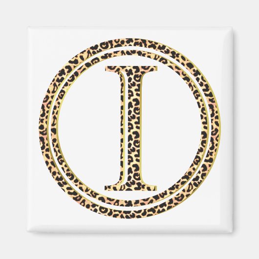 luipaard I Magneet (Voorkant)