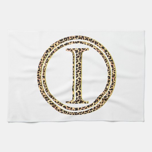 luipaard I Theedoek (Horizontaal)