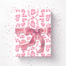 Luipaard Ikat in Roze