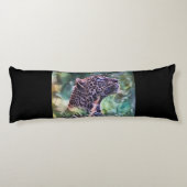 Luipaard in een zonlicht Oerwoud Lichaamskussen (Achterkant)