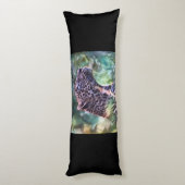 Luipaard in een zonlicht Oerwoud Lichaamskussen (Achterkant (Verticaal))