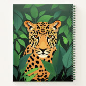 Luipaard in het Oerwoud Journal Notitieboek (Achterkant)