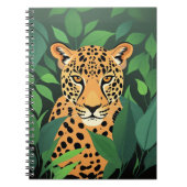 Luipaard in het Oerwoud Notitieboek (Voorkant)