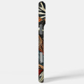 Luipaard in kleurrijk berglandschap Case-Mate iPhone case (Achterkant / Rechts)