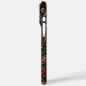 Luipaard in kleurrijk berglandschap Case-Mate iPhone case (Achterkant / Links)