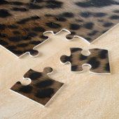 Luipaard in kooi legpuzzel (Zijkant)