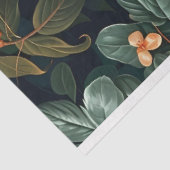 Luipaard in oerwoud decoupage tissuepapier (Detail)