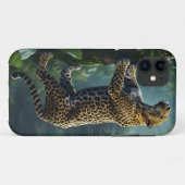 Luipaard in regenachtig Oerwoud Case-Mate iPhone Case (Achterkant (horizontaal))