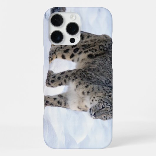 Luipaard iPhone hoesje (Achterkant)