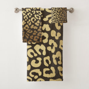 Luipaard Jachtluipaard Dierenhuid Print Modern Bad Handdoek