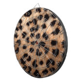 Luipaard Jachtluipaard Dierprint Meisjesachtig Mod Dartbord (Voorkant Rechts)