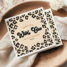 Luipaard Jachtluipaard Print Wilde Eén 1e Verjaard