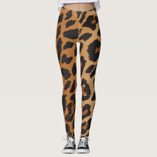 Luipaard Jachtluipaard Vlekken Wild Dierenprint Pa Leggings