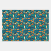 Luipaard Jungle Pakket Inpakpapier Vel (Voorkant 3)