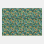 Luipaard Jungle Pakket Inpakpapier Vel (Voorkant 2)