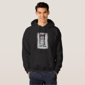 Luipaard Kat Mam Gebleekte Kat Moederdag Hoodie (Voorkant volledig)