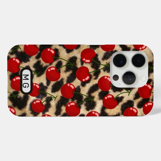 LUIPAARD & KERSEN DIERLIJKE PRINT Case-Mate iPhone CASE (Achterkant (horizontaal))