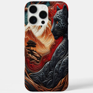 Luipaard kijkt: natuur schoonheid iPhone 16 pro max hoesje